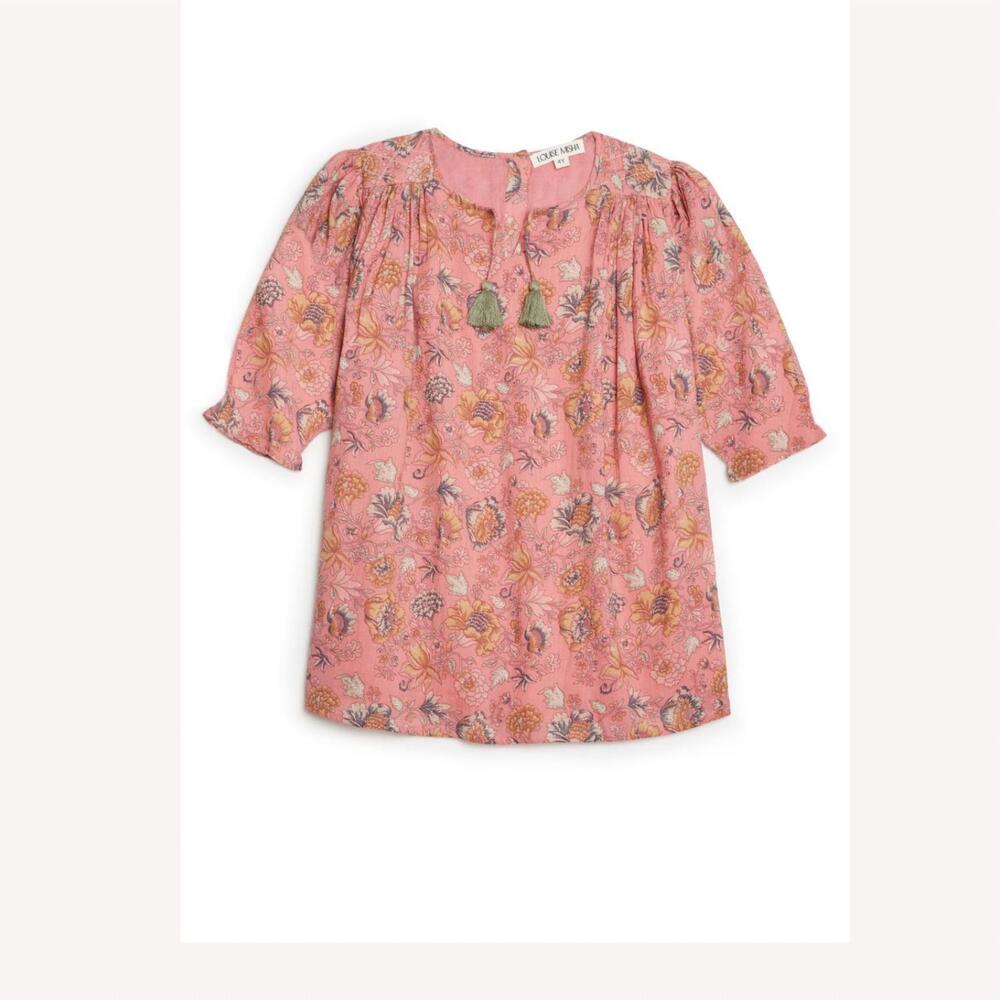 NEW LOUISE MISHA girl's eugenie dress in straw bohemian hindi